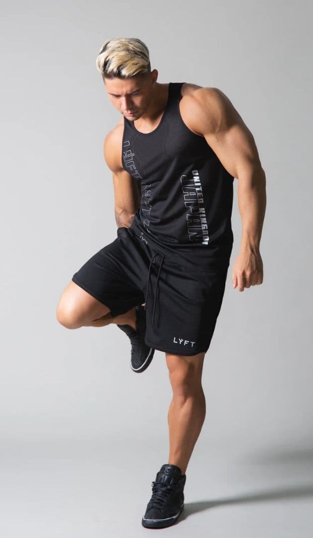 ［新品未使用タグ付き］LYFT ChainLogoMesh Tanktop