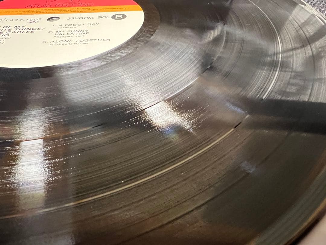 帯付 ジョージ・ケーブルス・ジャズ・トリオ LA27-1002 LPレコード