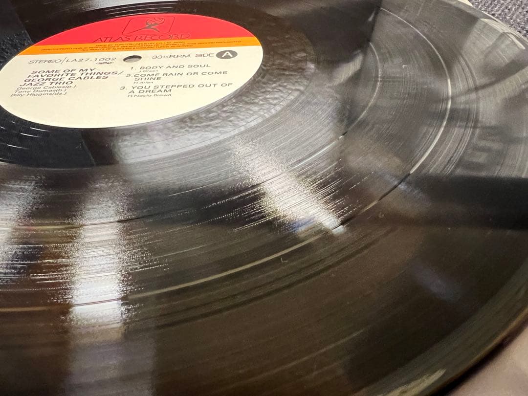 帯付 ジョージ・ケーブルス・ジャズ・トリオ LA27-1002 LPレコード