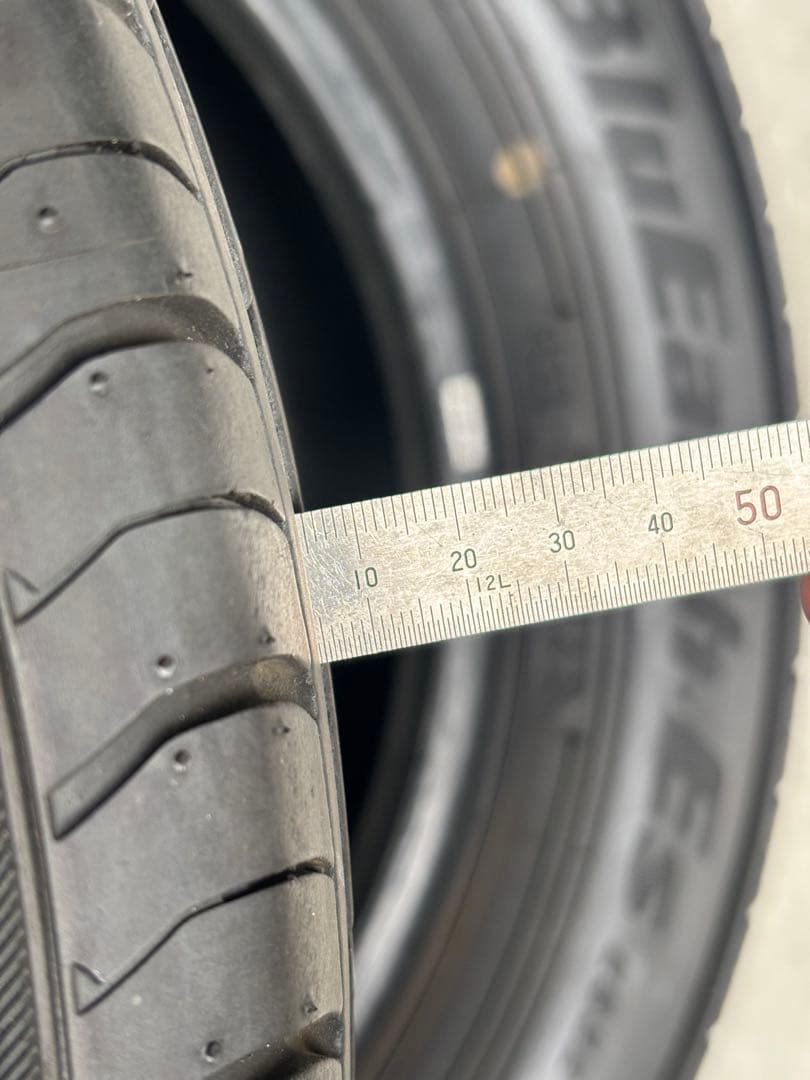 ヨコハマ　ブルーアースES 22年製　145\80R13 4本セット　溝あり