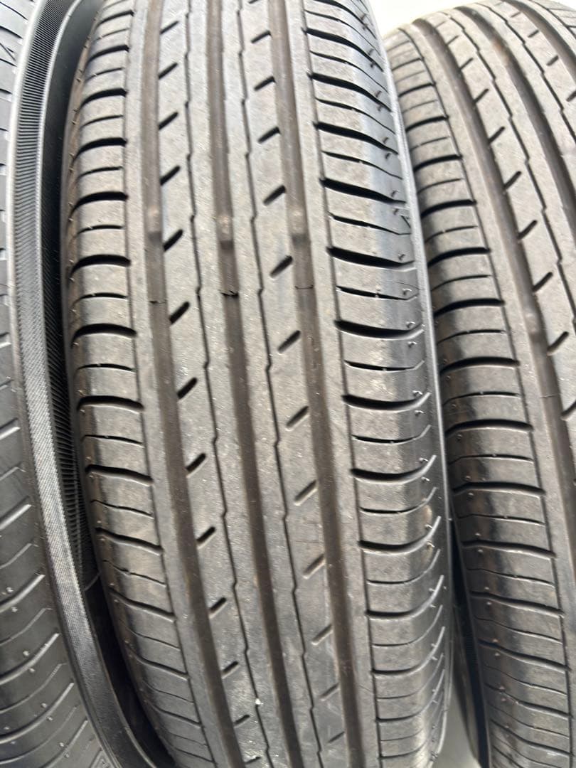ヨコハマ　ブルーアースES 22年製　145\80R13 4本セット　溝あり
