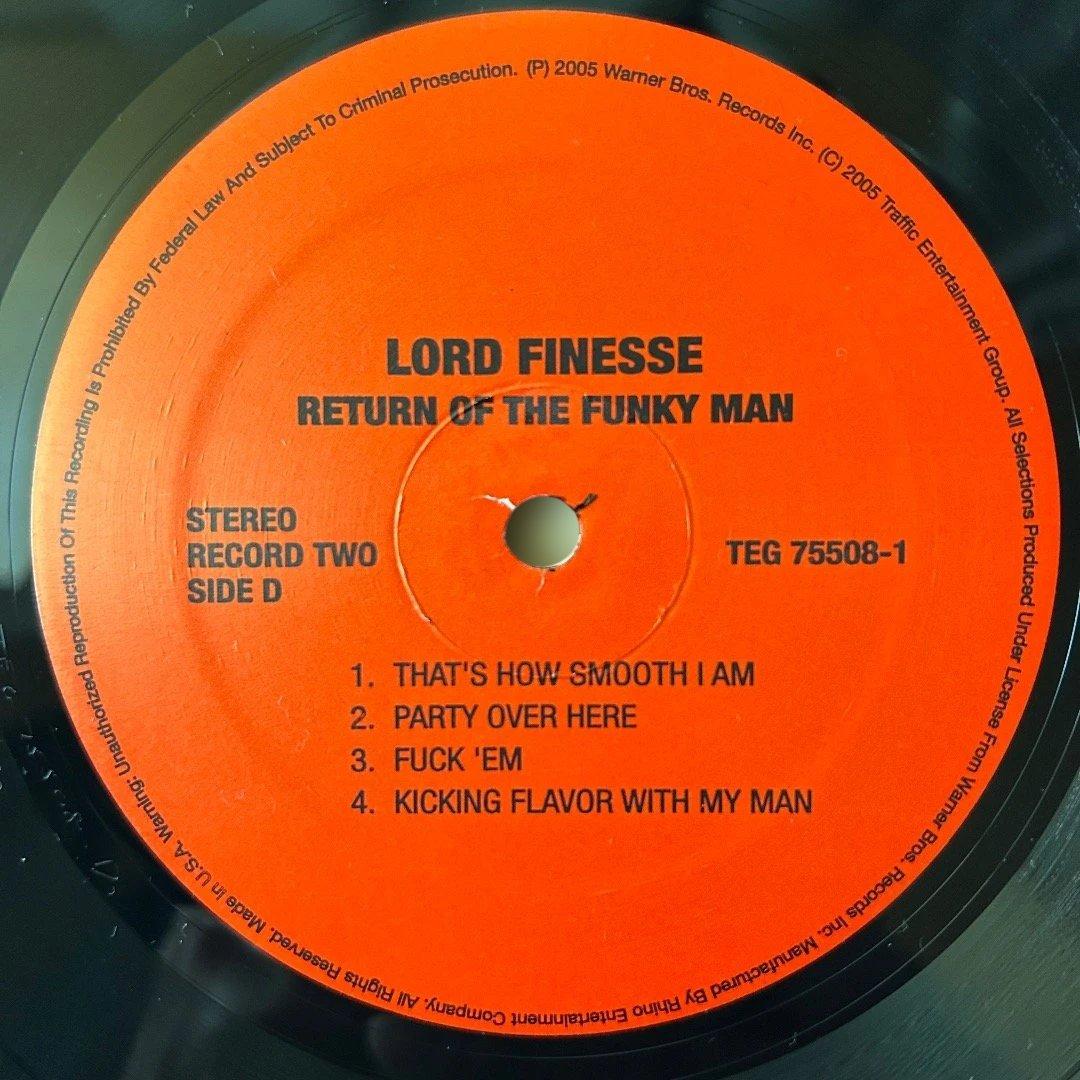 洋楽 Lord Finesse Return of the Funky Man 2LP