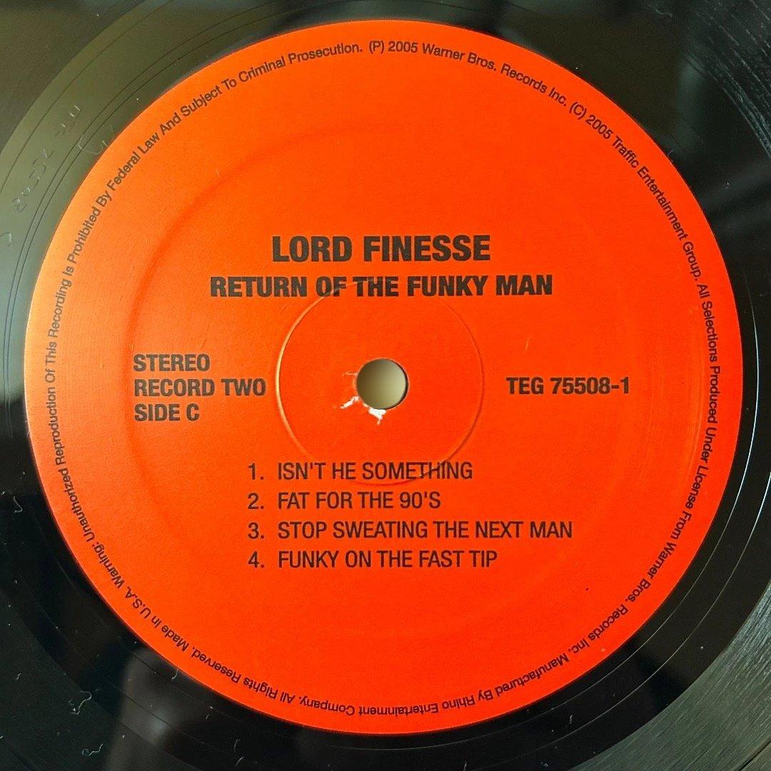 洋楽 Lord Finesse Return of the Funky Man 2LP