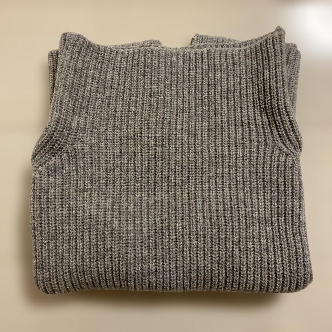 relume別注【TWEEDMILL/ツイードミル】スリットニットポンチョ