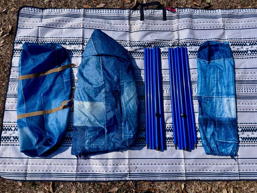t*e様 Coleman Indigo Label IL XPヘキサタープMDX