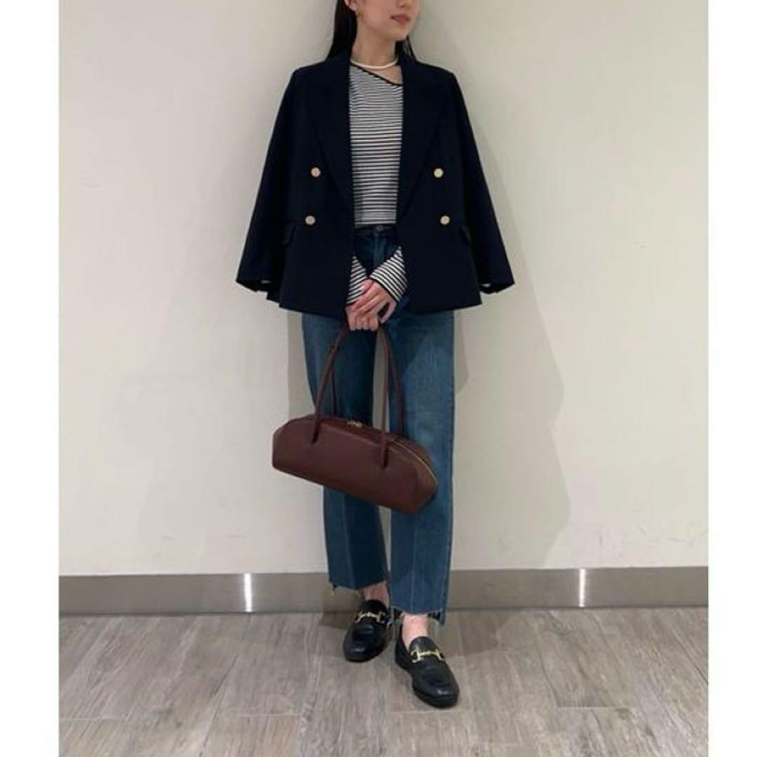 ミラオーウェン Mila Owen 金釦ダブルブレストブレザー