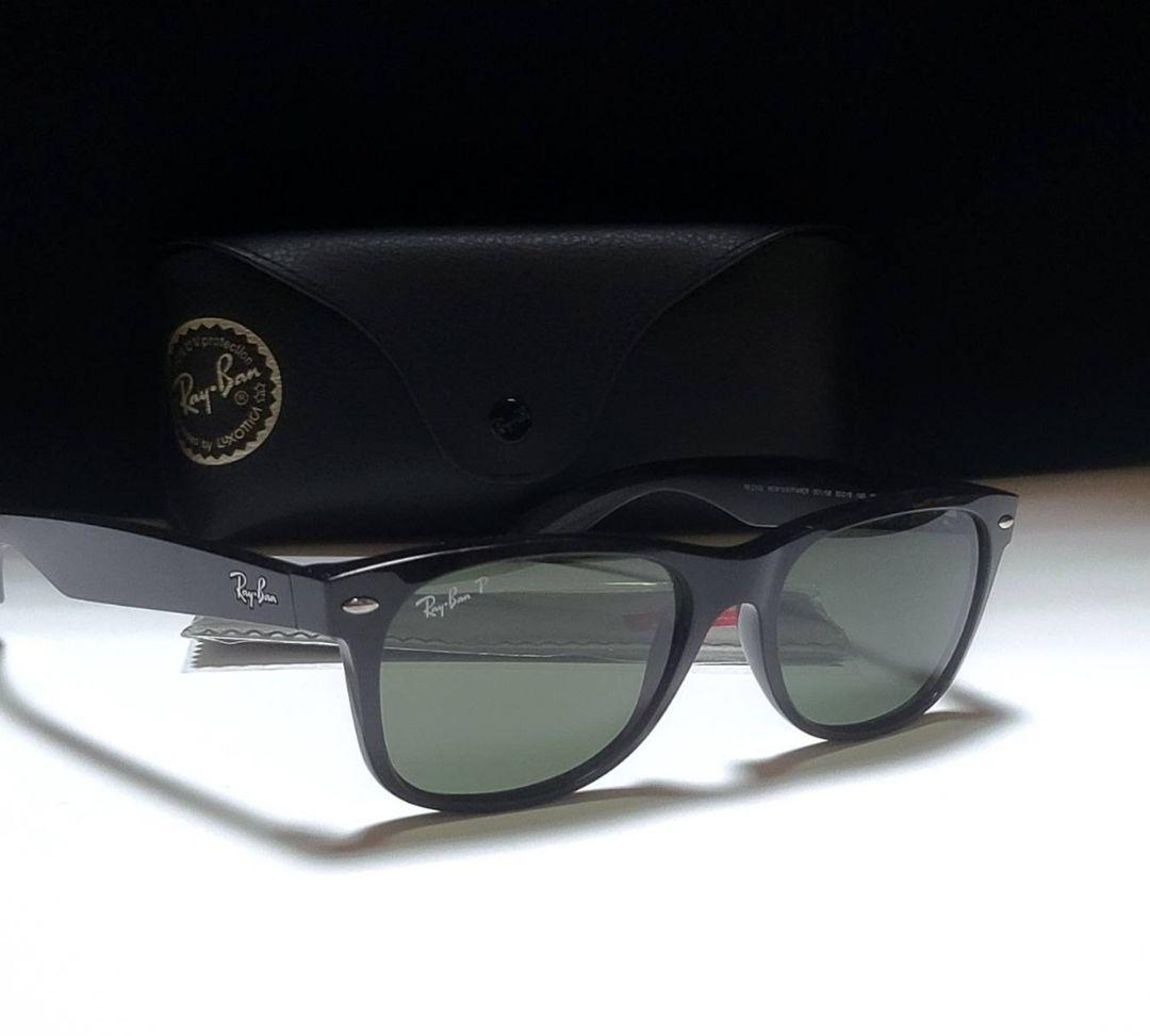 ◆Ray-Ban◆偏光サングラス　RB2132 NEWWAYFARER　ケース付