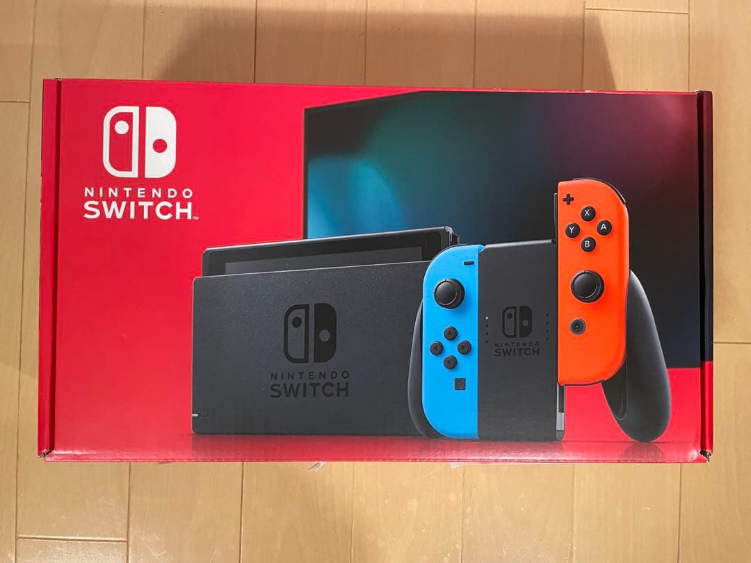 Nintendo Switch本体 ネオンブルー ネオンレッド 箱あり