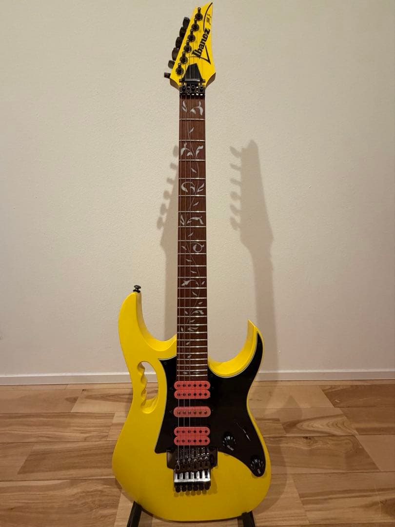 【超美品】Ibanez Steve Vai JEM-JR SP Yellow