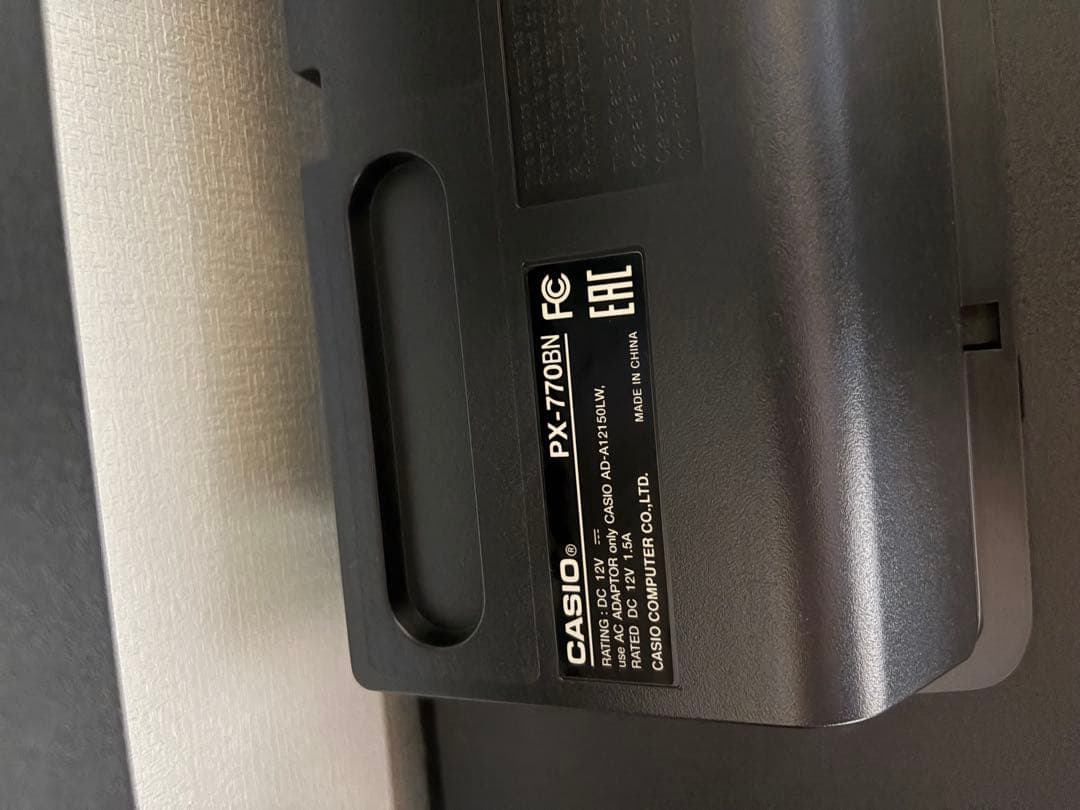 送料込CASIO Privia PX-770BN 電子ピアノ ダークブラウン