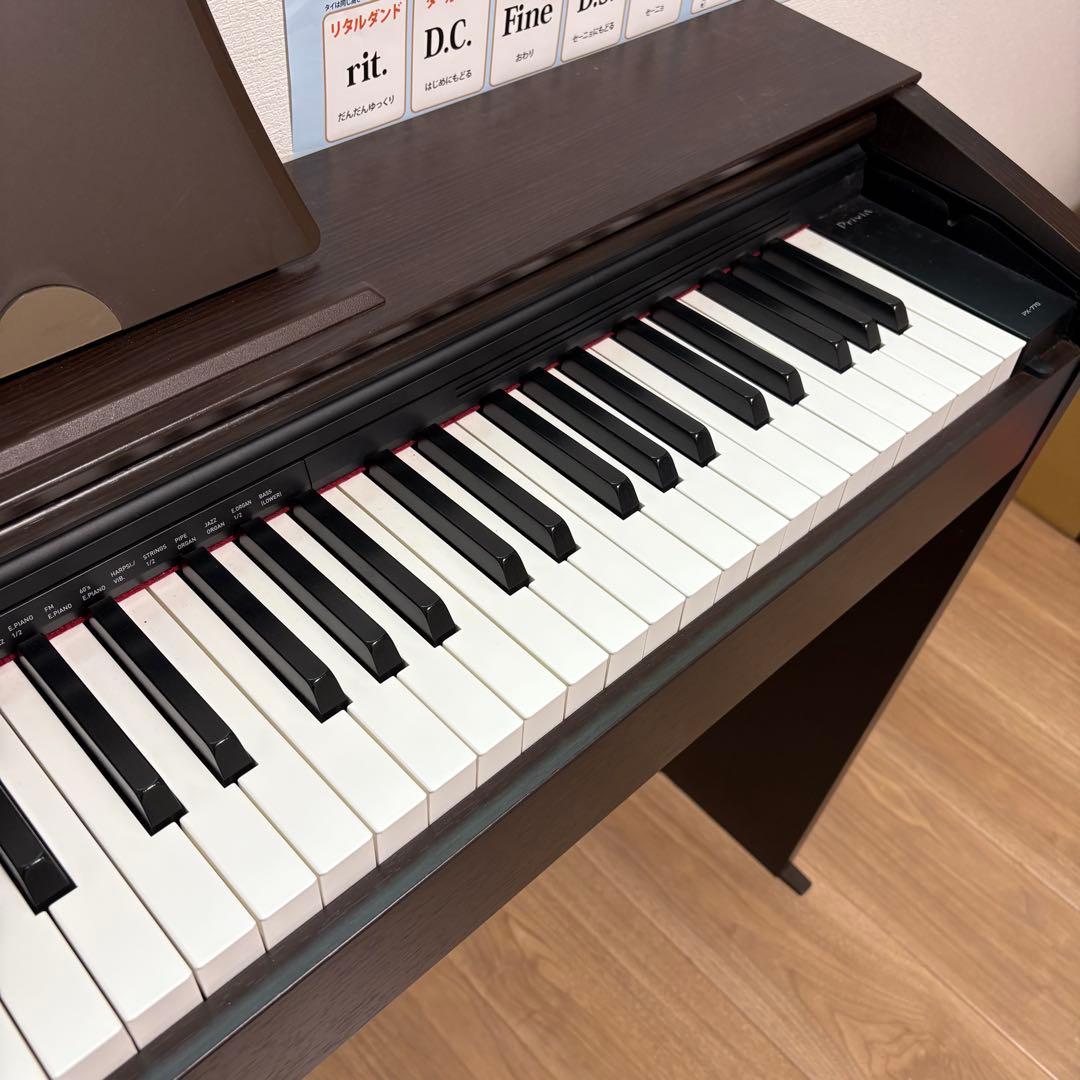 送料込CASIO Privia PX-770BN 電子ピアノ ダークブラウン