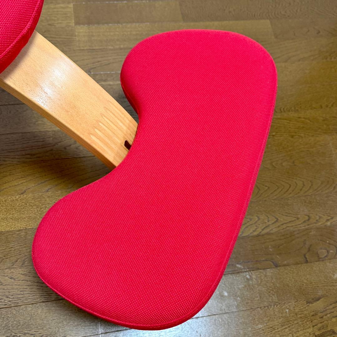 【美品】サカモトハウス バランスイージー 赤 カバー付