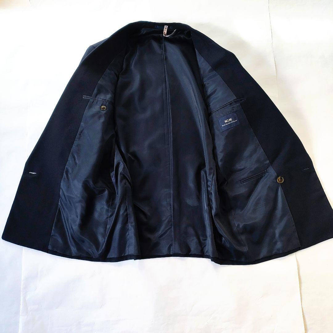 セットアップスーツ ダブルブレスト ネイビー M