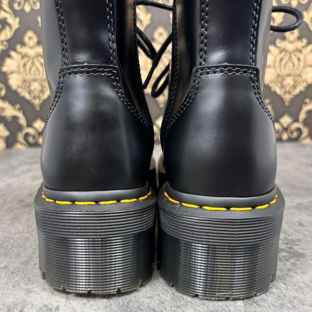 【極美品】UK4 23cm ドクターマーチン JADON 厚底サイドジップブーツ