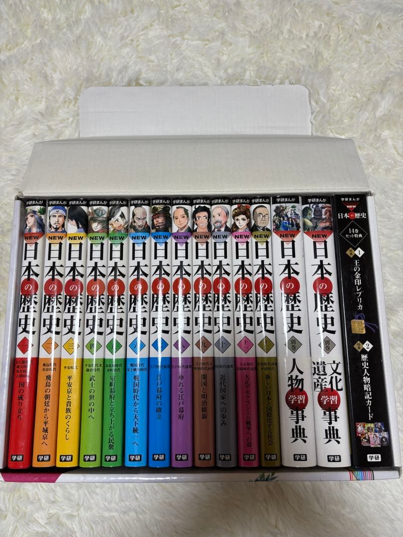 学研まんがNEW日本の歴史 全14巻セット