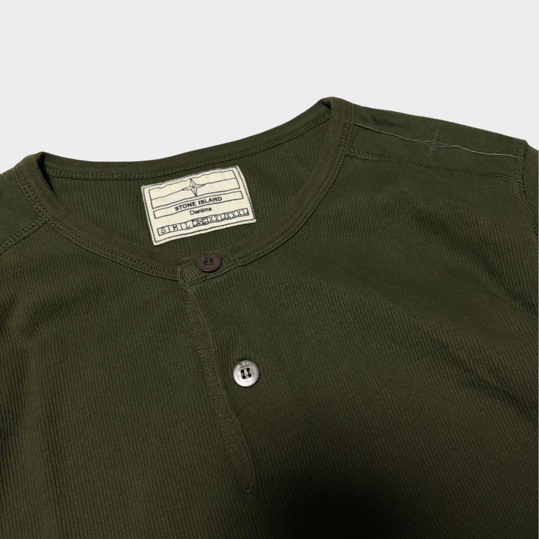 トップス 00's STONE  Henryneck S/S TEE XL