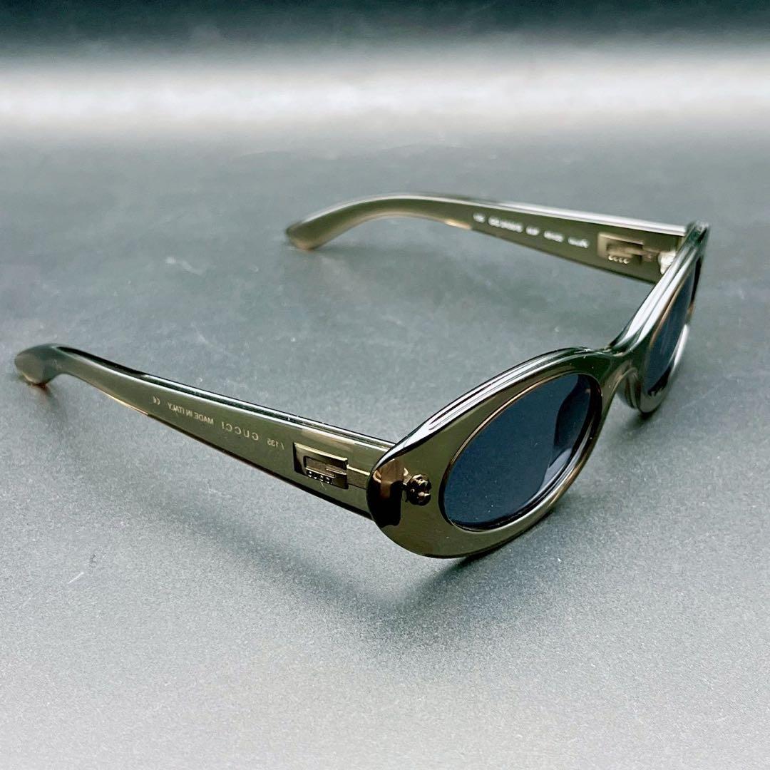 小物 90s GUCCI archive sunglasses y2k clear