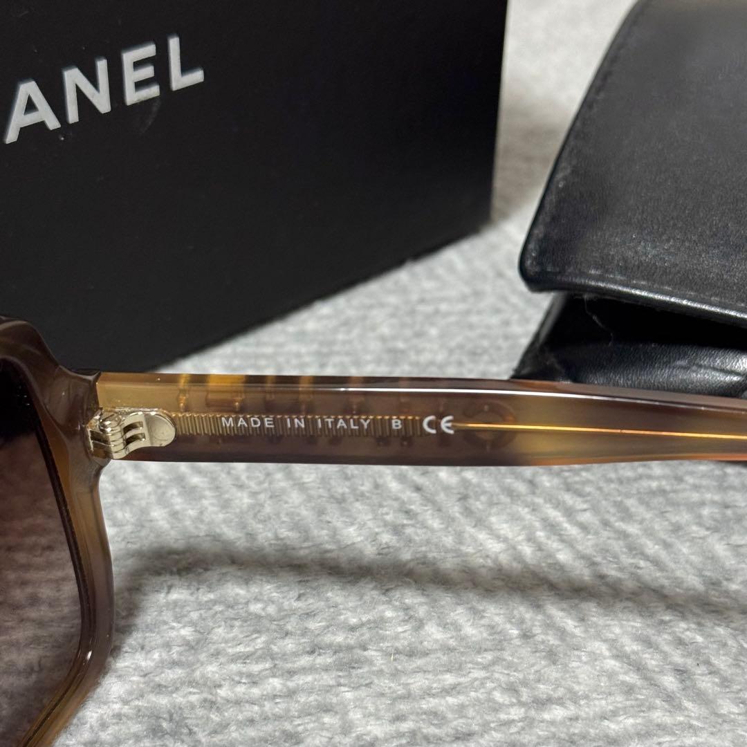 【正規品】CHANEL(シャネル) ブラウン スクエア サングラス