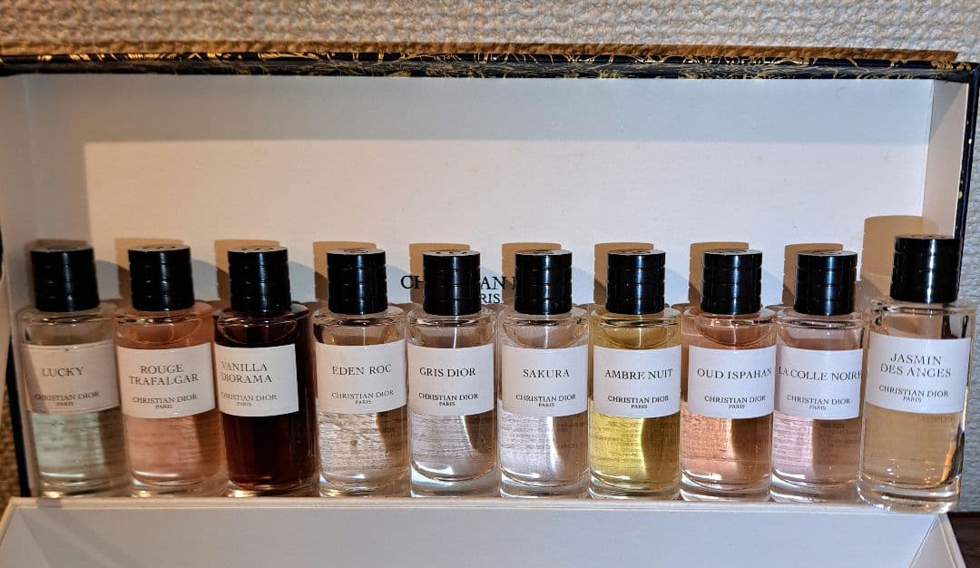Dior　クリスマスコフレ2022 香水 ミニチュアコレクション