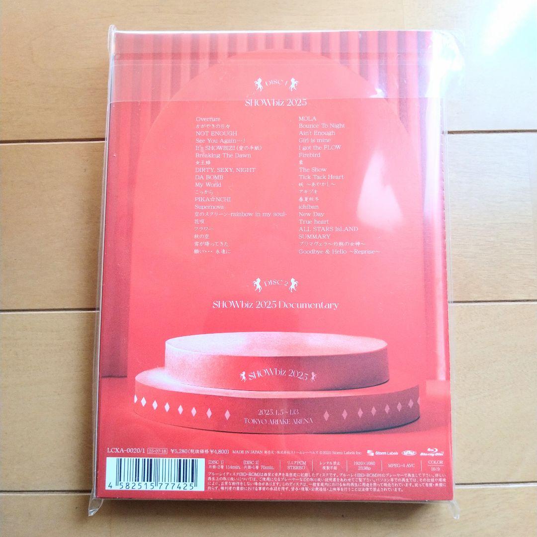 SHOWbiz 2025 Blu-ray盤