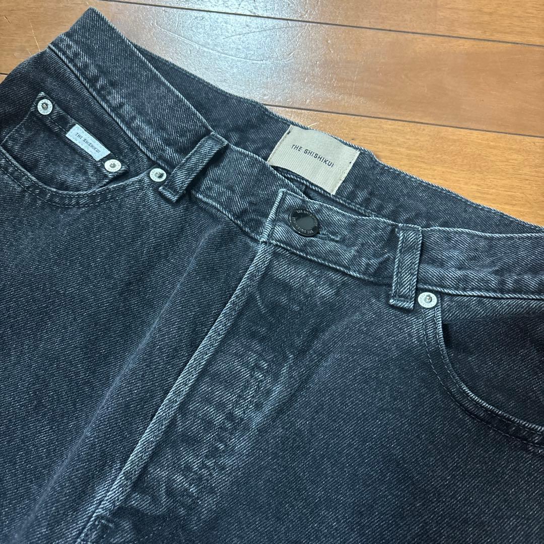 パンツ SHISHIKUI EASY JEANS / BLACK 38