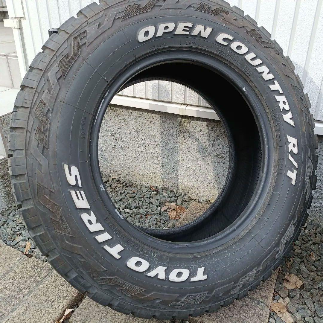 235/70R16 Open Country R/T 4本セット