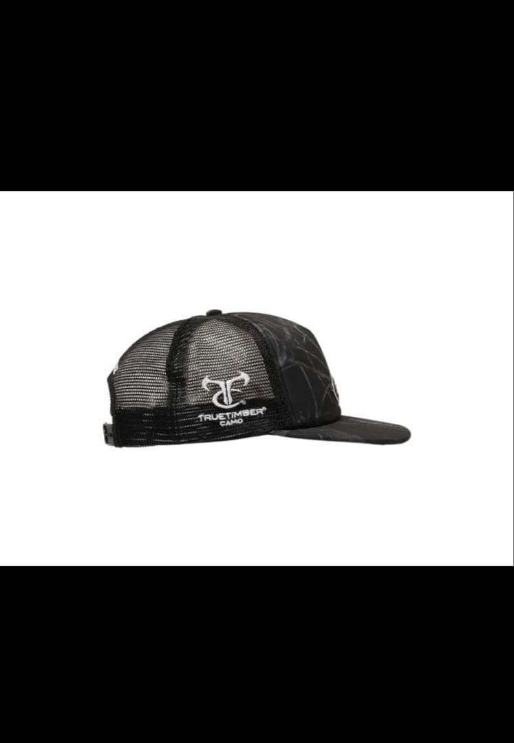 Supreme ブラック メッシュキャップ