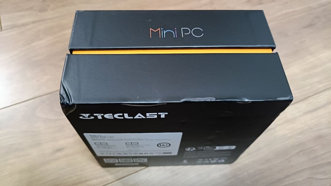 ミニPC TECLAST 6GB 128GB N4000 Windows11