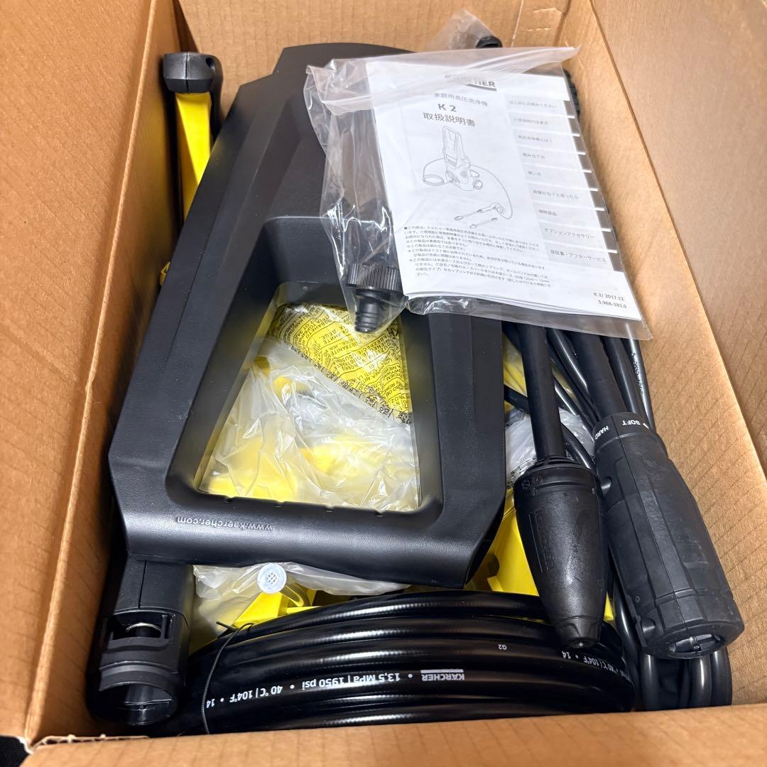 未使用品　KARCHER ケルヒャー 高圧洗浄機 K2 210670
