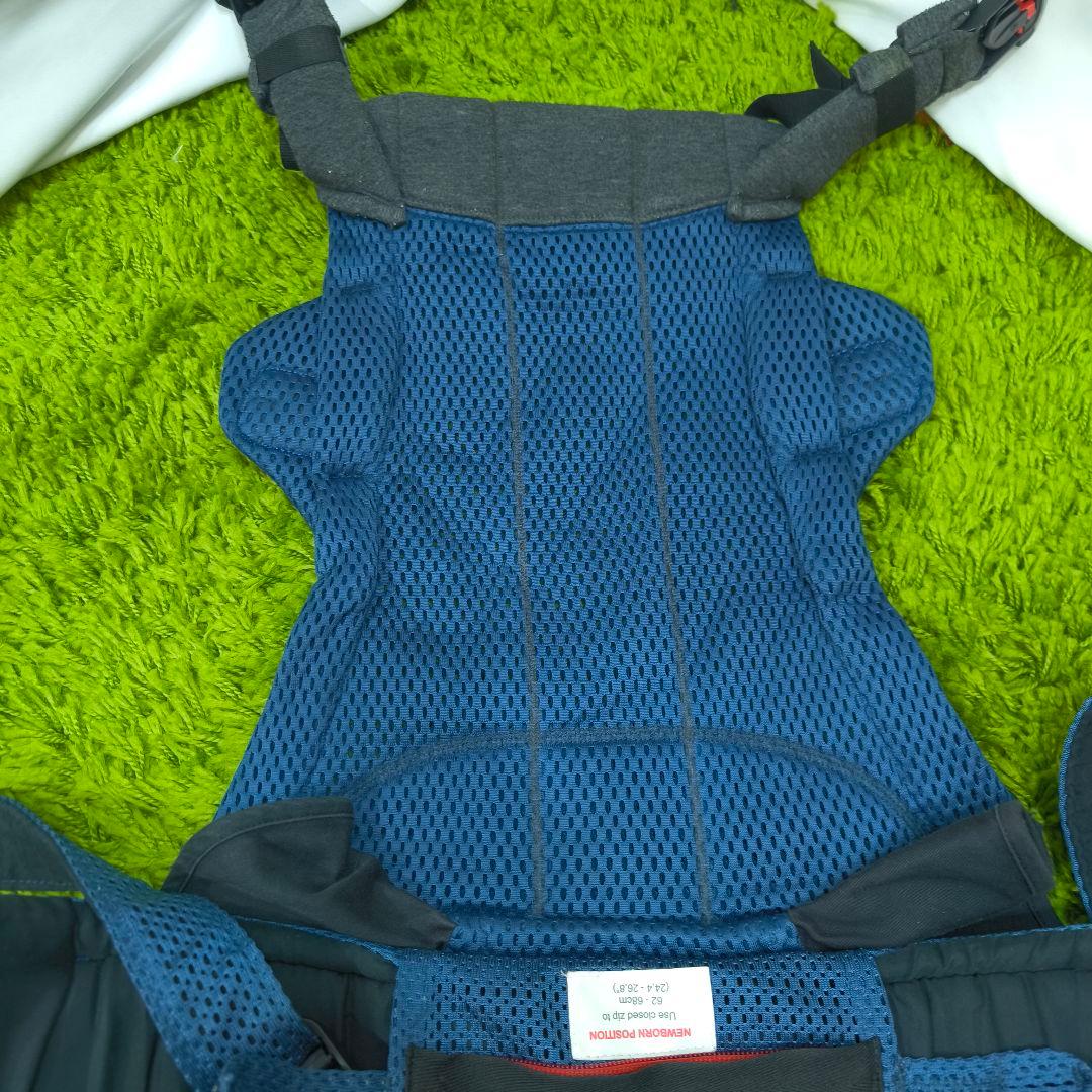 美品　BabyBjörn ネイビー 抱っこ紐 ハーモニー　メッシュ