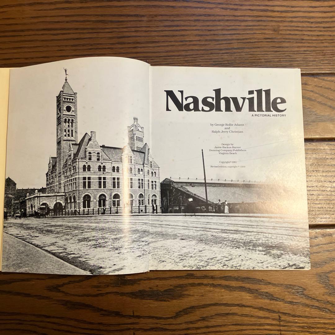 洋書 Nashville A Pictorial History