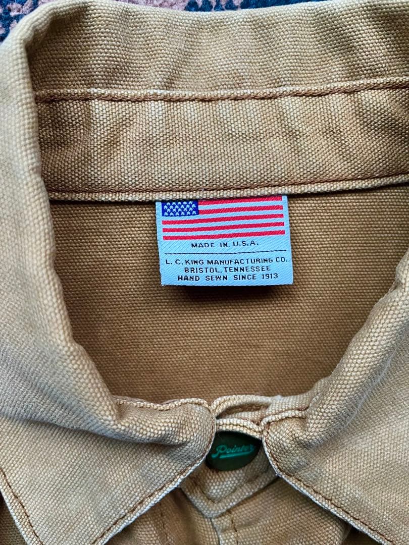 【美品】POINTER BRAND ダックカバーオール USA製