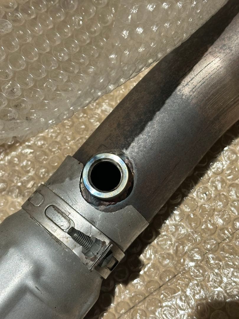 zn6 純正改ワンオフ　フロントパイプ