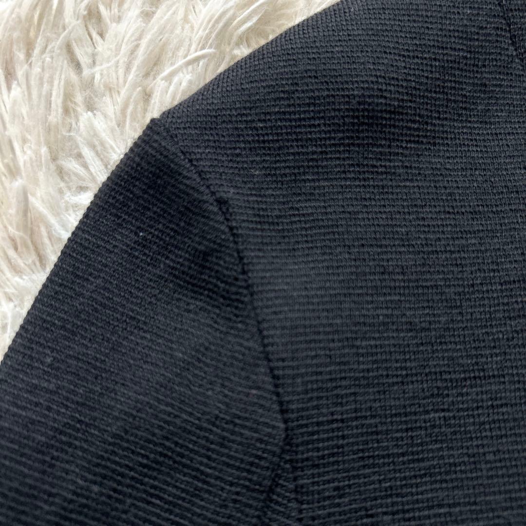 ぽこ　tricot COMMEdesGARCONS　切替ニットジャケット