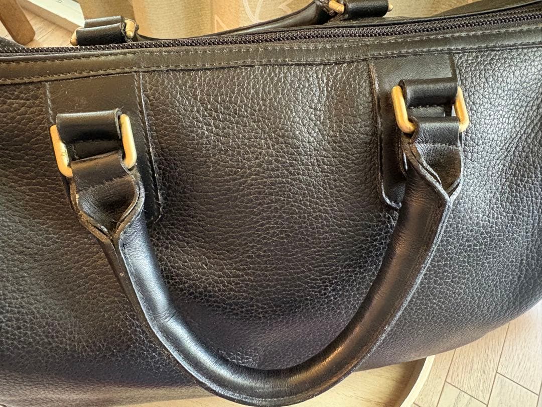 本日限定お値下げ。バーバリー　Burberry ミニボストンバッグ　ビンテージ