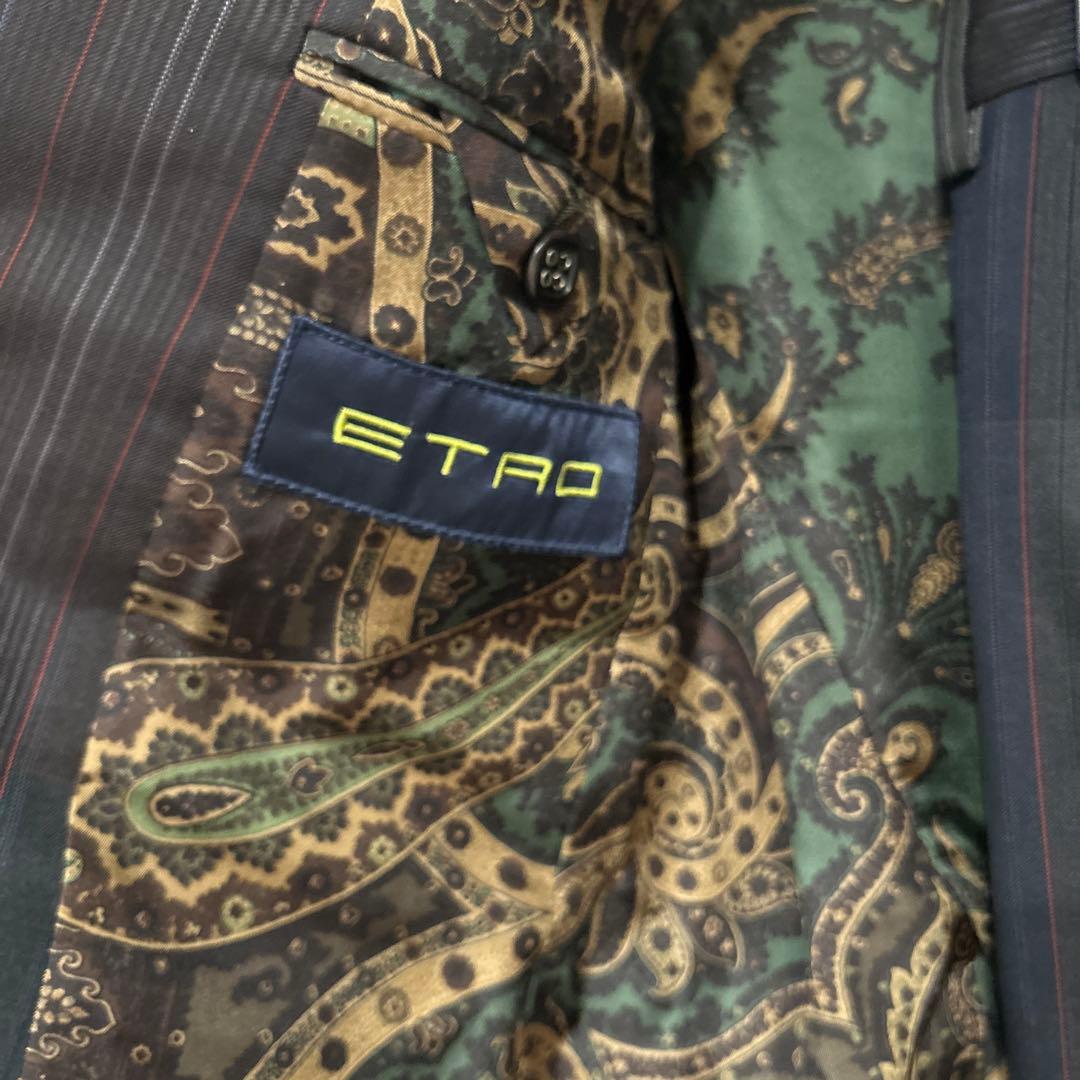 ETRO ストライプスーツ サイズ46