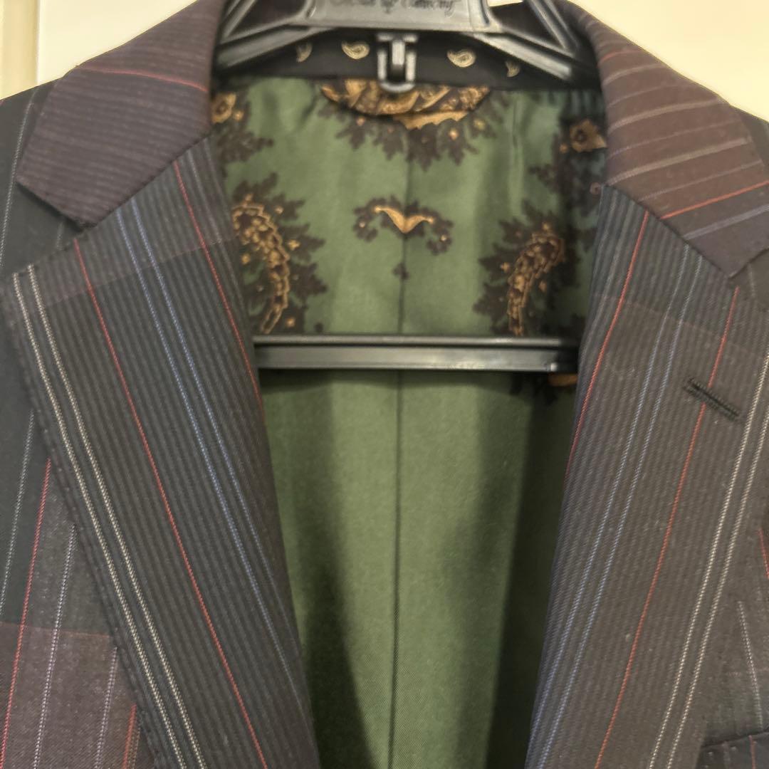 ETRO ストライプスーツ サイズ46