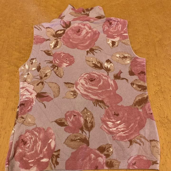 ANNA MOLINARI薔薇柄アンサンブル