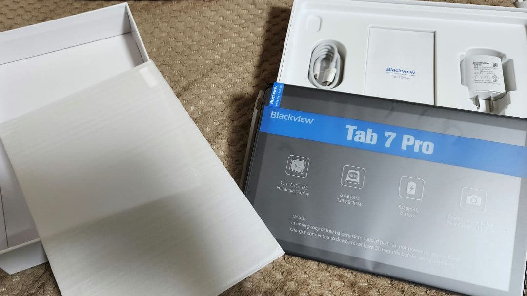 Blackview tab7Pro androidタブレット 128GB FHD