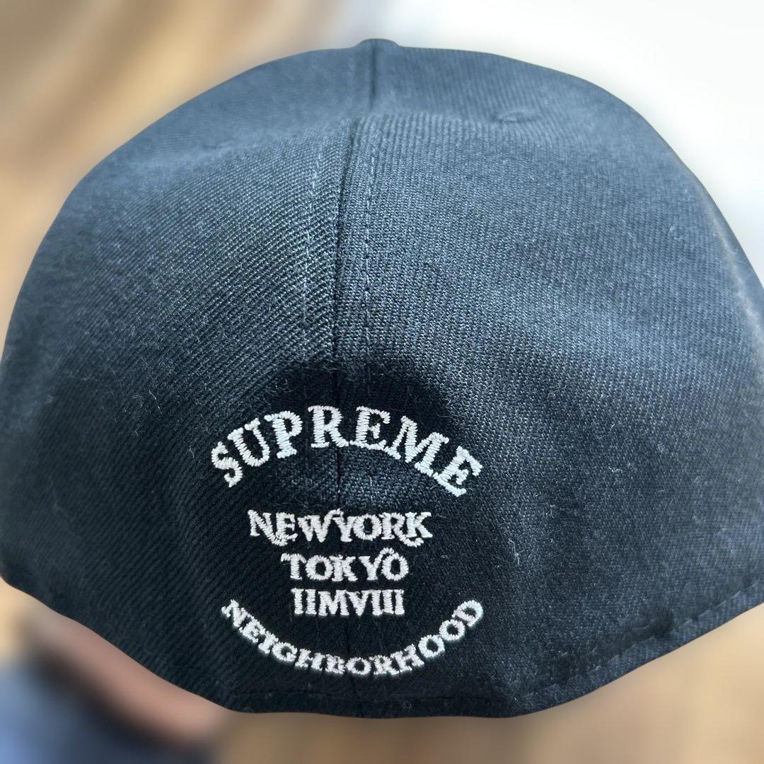 SUPREME 59FIFTY キャップ ブラック 7 1/2