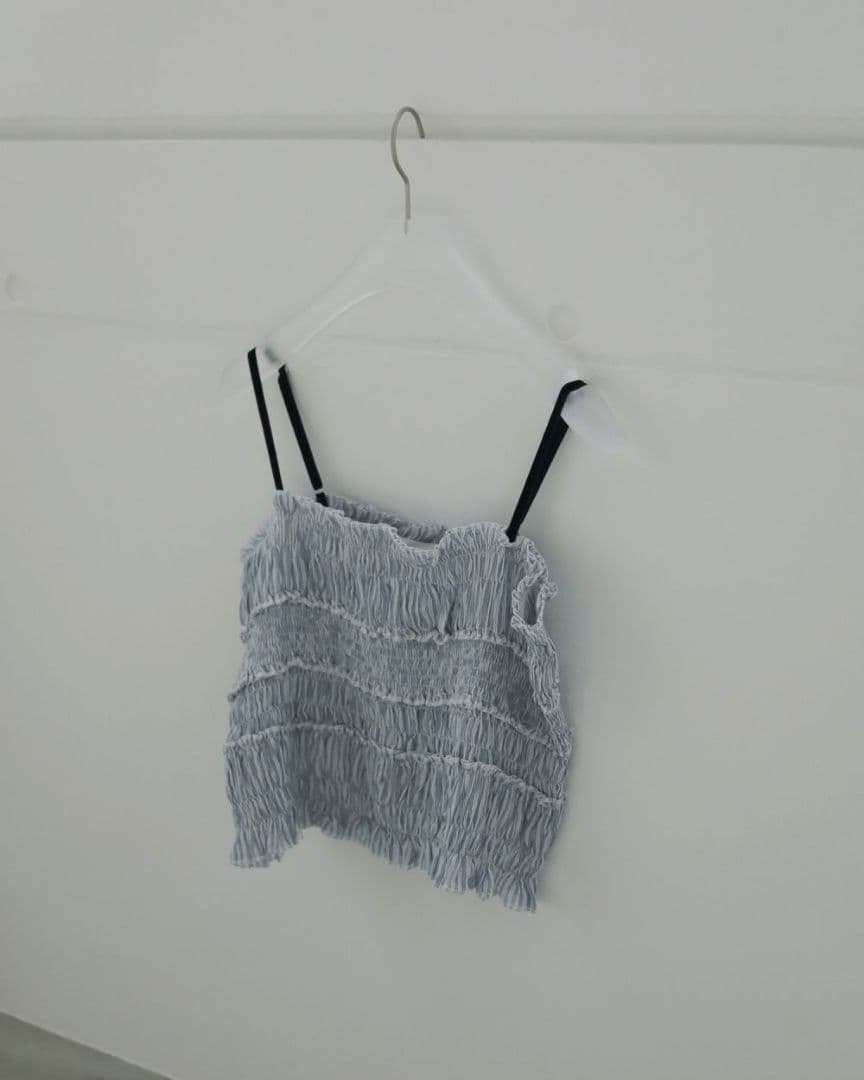 アンヌークVelourstrap Frill Camisole