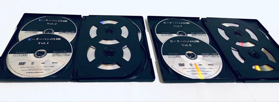 世界名作劇場　ピーターパンの冒険　【全10巻】　レンタル版DVD 全巻セット