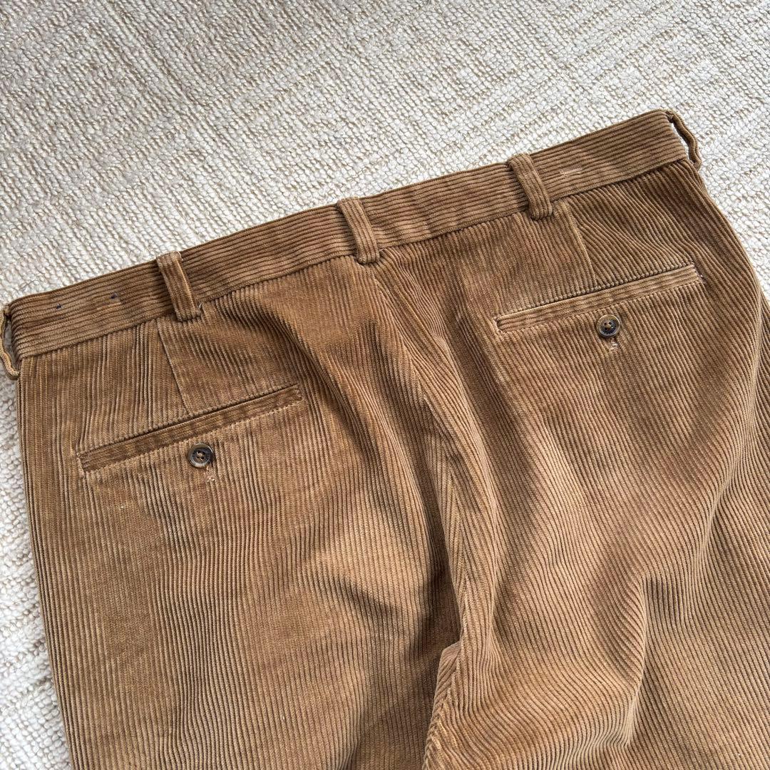 90s brooks brothers 太畝 ツータック コーデュロイパンツ