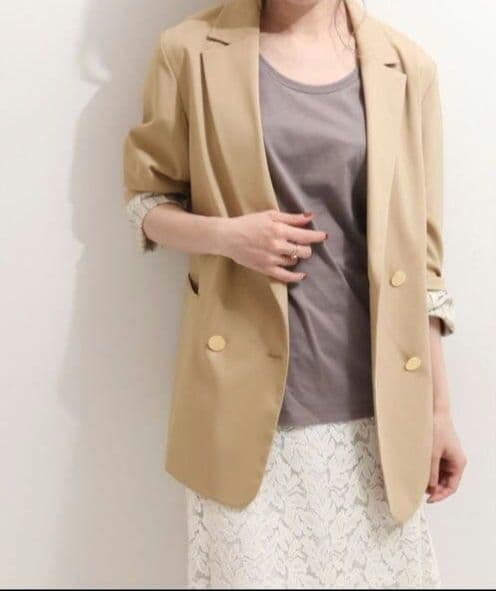Noble　カルゼストレッチ　テーラージャケット