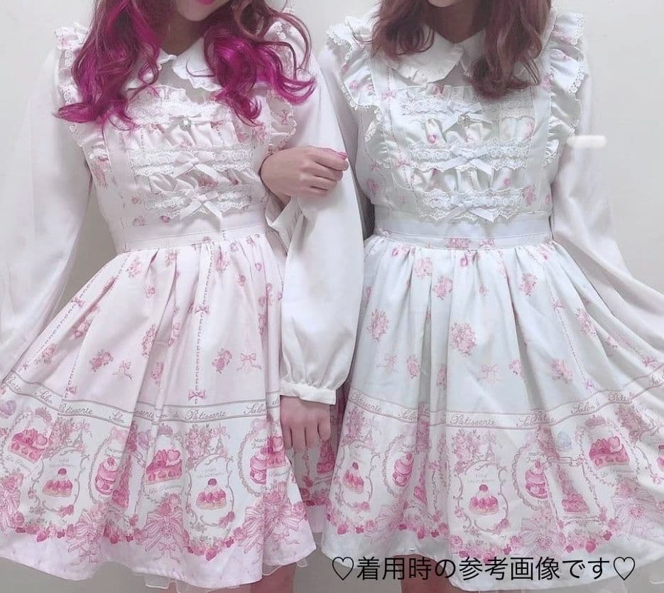 【LIZLISA】 Salon de Patisserie ワンピース ブルー