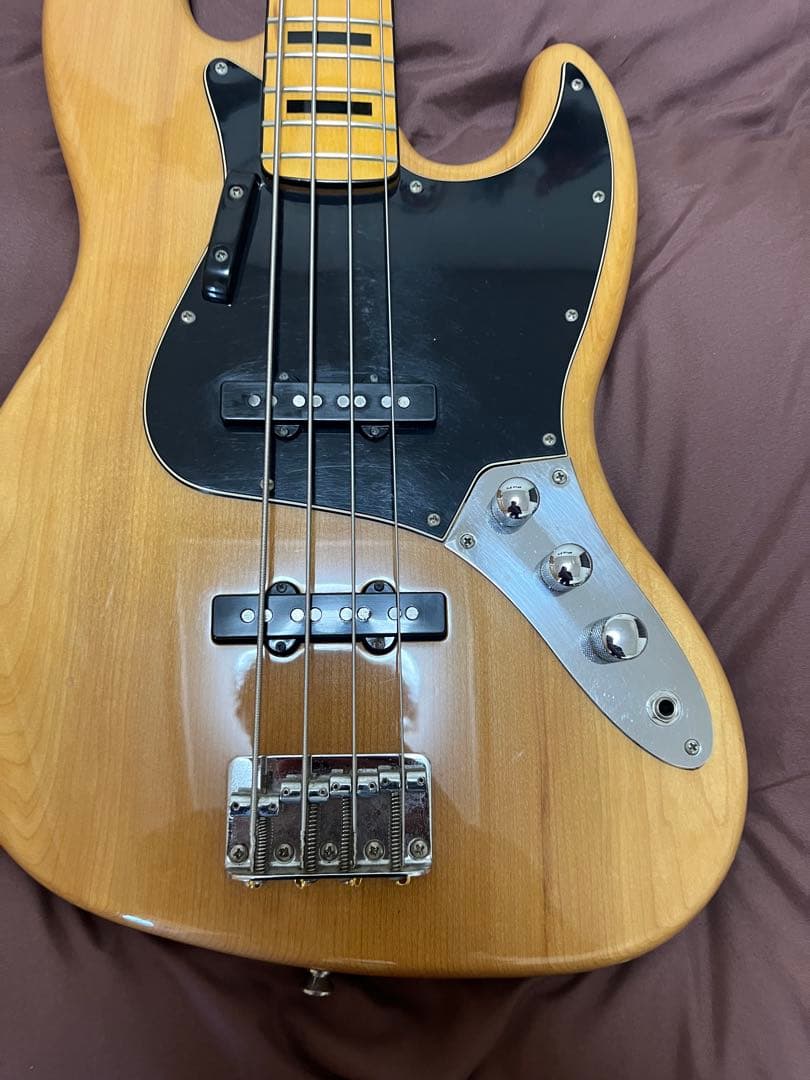 【調整済】fender Squier Vintage ジャズベース　スクワイア