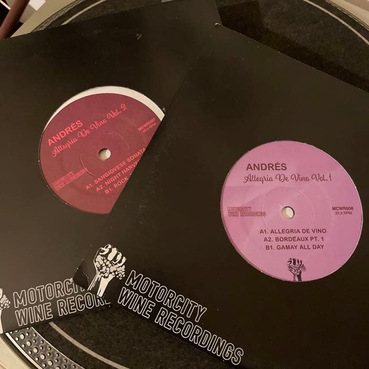 ANDRES allegria De Vino vol.1・2セット