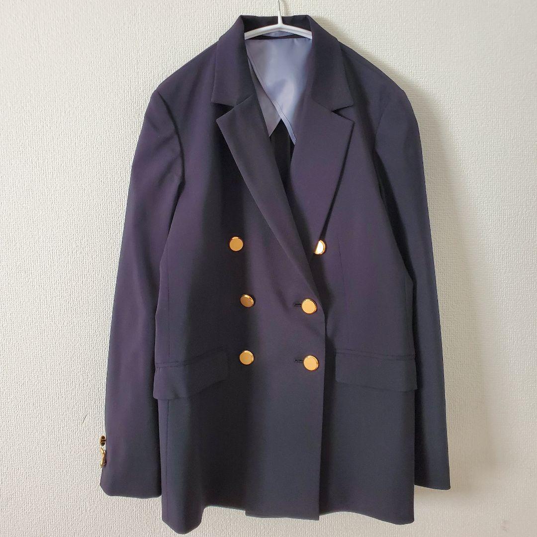 Sumi　美品 Green Label Relaxing 金ボタン 紺ブレ