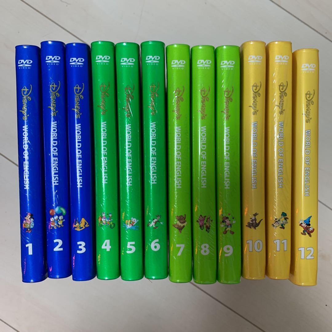 ディズニー 英語教材 straight play DVD 1-12巻セット