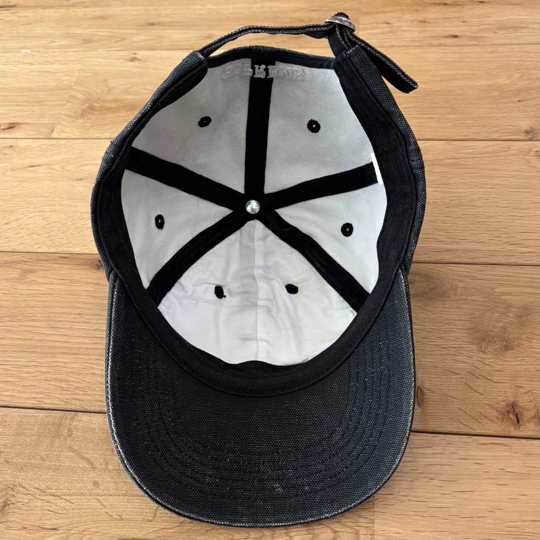 【大人気】Supreme Pigment S Logo 6-Panel ブラック